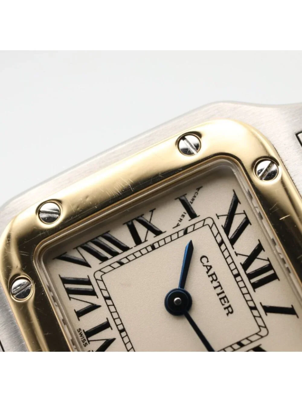 Cartier Watch Santos Galbee SM Silver Stainless Steel